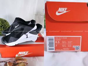  unused tag attaching NIKE Nike *go- fly i-z black × white 25.5 official shop hand . used without ... put on footwear possible new sneakers 