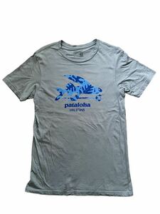 ★★★2017年 us製 patagonia パタゴニア pataloha パタロハ フライングフィッシュ HALEIWA 限定Tシャツ サイズS slim fit グレー★★★