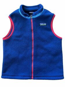 ★★★2018年製 patagonia パタゴニア BABY シンチラベスト 61006 SP18 CNY サイズ3T 紺ネービー★★★