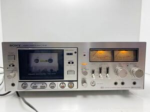 H1-1-031430 SONY ソニー TC-K7 カセットデッキ 中古 通電のみ確認　ジャンク　