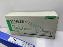 C3DP 未使保管品　KOKUYO コクヨ　SL-M36　ステープラー3号・3号U針対応　100pcs装填式(卓上大型)　ホッチキス　6ｍｍ　10ｍｍ足用　保管品_画像5