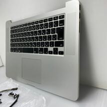DP-030406 Apple MacBook Pro Retina 15-inch lite2013 キーボード パームレストA1398　スピーカー　トラックパッド付　状態良好_画像5