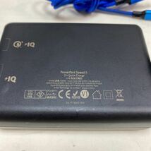 X5-9093 Anker PowerPort Speed 5 ANKER アンカー PowerPort Speed 5 USB急速充電器_画像7