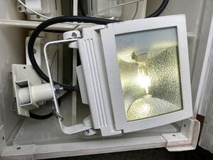 C5DP-032417 HID 70W岩崎電気 屋外用投光器 昼白色 6点セット　HCF0773BHE 動作品　