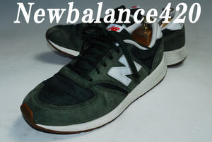 DSC6236◆驚愕の完全売り切り！ニューバランス/New Balance/NB420/26㎝/2E/ロー/グリーン/良品/世界が認める傑作！履き心地機能性も抜群！