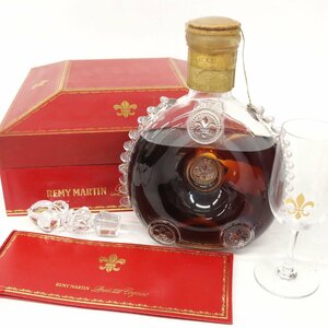 レミーマルタン ルイ13世 液面低下あり 替え栓 グラス バカラ コニャック REMY MARTIN/LOUIS XIII/COGNAC◆おたからや【K-A50817】