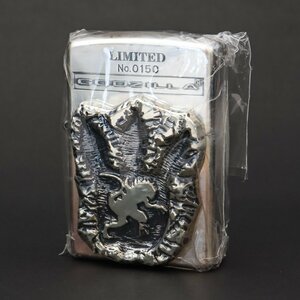 ゴジラ　LIMITED リミテッド ZIPPO ジッポ GODZILLA 立体メタル 喫煙具 ※着火未確認 ◆おたからや【C-A38524】同梱-2