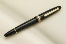 (14C) MONTBLANC モンブラン 万年筆 マイスターシュティック ペン先14C キャップ式 ブラック※筆記未確認◆おたからや【C-A49455】同梱-2_画像2