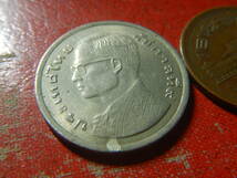 外国・タイ／１バーツ白銅貨（1977年）　240308_画像3