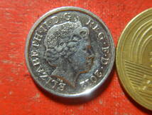 外国・イギリス／５ペンス・ニッケル張りスチール貨（2012年）　240326_画像2