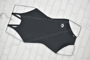 ARENA アリーナ ARN-175W 黒パイピングワンピース水着・女子競泳水着 ブラック サイズM