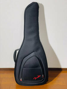 1 владелец прекрасный товар крыло Fender FE1225 Electric Guitar Gig Bag Black электрогитара для gig сумка semi твердый гитара. не прилагается 