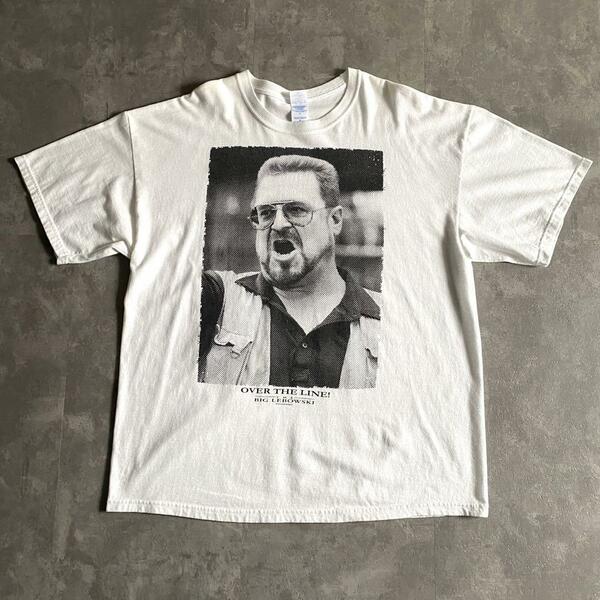 00s ビンテージ THE BIG LEBOWSKI ビッグ リボウスキ プロモ Tシャツ 白 XL 90年代 映画 movie ムービー