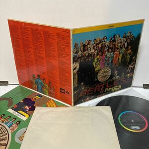 USA CAPITOL 黒虹レーベル BEATLES Sgt.Peppers Lonely Hearts Club Band Black Rainbow STEREO マトA1 B5