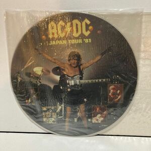 LP AC/DC Japan Tour '81 非売品ピクチャー盤 オリジナル・プレス