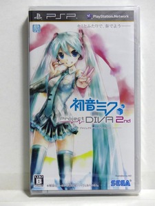 【PSP用ソフト】セガ 「初音ミク Project DIVA 2nd」■リズムアクション■シュリンク未開封新品