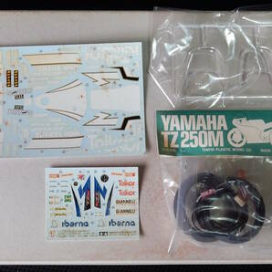 タミヤ 1/12 YAMAHA ヤマハ TZ250M 原田哲也 '93 GP-2チャンピオン 水冷 2スト V2 未組立 送料\510～ 絶版 同梱発送可の画像9