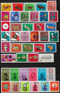 ★1966-1971年 -ドイツ 記念切手 - 1種完,2種完,3種完,4種完,5種完 - 83種 未使用(MNH)★ZM-892