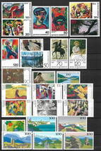 ★1974~1994年 -ドイツ- 「絵画切手」1種完,2種完,3種完 - 31種 未使用(MNH)★ZR-427_画像1