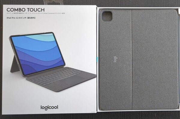 ロジクール COMBO TOUCH for iPad Pro 第5世代 第6世代用 iK1275GRA（グレー）