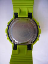 ◆４◆G-SHOCK腕時計＜RESIST AW-582SC＞ライムグリーン 黄緑 アナデジ 　＃カシオ＃当時物_画像7