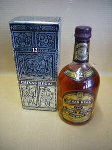  old sake CHIVAS REGAL 1801 BLENDED SCOTCH WHISKY 750ml 43° unopened goods out box attaching that time thing 