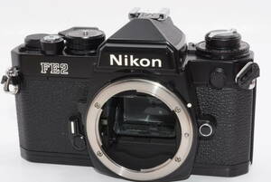 【外観特上級】Nikon ニコン FE2 一眼レフフィルムカメラ ブラック　#m7548