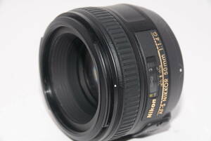 【外観特上級】Nikon 単焦点レンズ AF-S NIKKOR 50mm f/1.4G 　#t10988