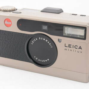 【外観特上級】LEICA ライカ MINILUX 40mm #m7620の画像1