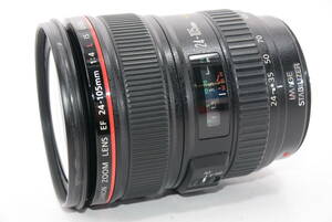 【外観特上級】Canon キヤノン 望遠レンズ EF 24-105mm F4 L IS USM　#a12268
