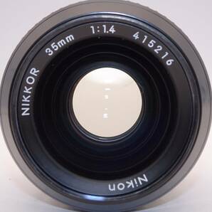 【外観特上級】NIKON ニコン NIKKOR 35mm F1.4の画像5