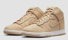 NIKE ナイキ ダンク HI プレミアム ベージュ 28.5㎝ DX2044-201 24-0214-5-7 箱有