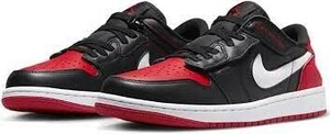 NIKE ナイキ AIRJORDAN エアジョーダンI LOW 黒赤 27cm DM1206-066 24-0213-3-6