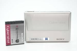 ソニー SONY Cyber-shot DSC-T1 シルバーボディ コンパクトデジタルカメラ バッテリー付き 1284342