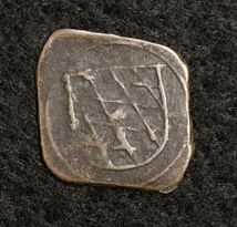 KM#106/ドイツ連邦 バイエルン選帝侯領 1ペニヒ小型銀貨（1625）[E952-B]コイン_画像2