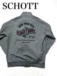 Schott ショット ライダース トラックジャケット 刺繍