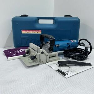 S5-3011【ほぼ未使用/付属品複数】makita マキタ 3901 ジョイントカッタ 6.2A 10000/min 100V 590W 50-60Hz ビスケット/ケース付き