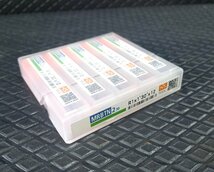 ★未開封 日進工具 テーパーネック ボールエンドミル MRBTN230 R1X1.30X12 ５本セット①◆送料安\185 NS フライス 超硬 極細 エンドミル_画像2