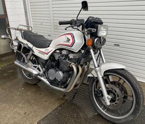 希少 ユーロカラー CBX650 カスタム 書類付 エンジン始動 ベース車両 ホワイト RC13 CBX750 ホライゾン