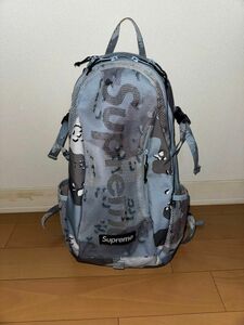 SUPREME シュプリーム 20SS Back Pack Blue Chocolate Chip Camo 