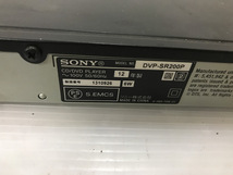 浜/SONY/ソニー/CD/DVDプレーヤー/DVP-SR200P/12年製/PSEマーク/通電確認済み/トレー開閉可能/浜2.22-27森_画像7