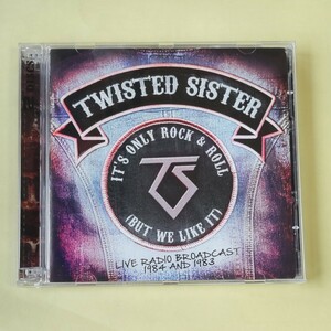 【数回再生しただけの美品です】TWISTED SISTER It's Only Rock & Roll (But We Like It) Live Radio Broadcast 1984 and 1983
