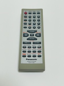 ■■ 【動作品】 Panasonic/パナソニック オーディオリモコン EUR7711080 ■■