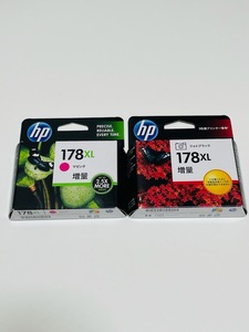 ■■ 【純正/2色セット】 HP インクカートリッジ 178XL フォトブラック/シアン 期限切れ ■■