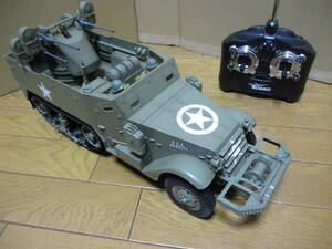 【送料無料】TORRO 1/16 M16 ハーフトラック サウンド仕様 完成品 オリーブドラブ　ＲＣ ラジコン　