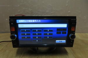 ★V9895/日産純正　MC313D-W　SDナビ　地デジフルセグ対応　Bluetooth内蔵