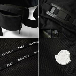 38.8万【MONCLER x HYKE ハイク 新品 希少限定コラボ】◇モンクレール史上最も高価なリュック◇街も山も北極もOK大容量バックパック/ラージの画像7