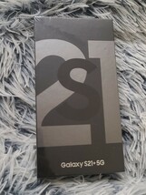 SAMSUNG GALAXY S21+ 5G ブラック 128GB 新品未開封 SIMフリー 最後の一台_画像1