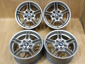 B380 希少 BMW E39 Mスポーツ 純正 17X8J+20 9J+26 PCD120 ハブ径74 5シリーズ E38 E34 E36 E46 E85 E86 E60 E61 Z4 Z3 E30 中古品 山梨県