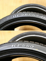 B338 KINFOREST KF550 285/30ZR21 100Y XL 285/30R21 2本 夏タイヤ バリ溝 2021年製 21インチ 中古タイヤ 手渡し可能です 山梨県_画像9